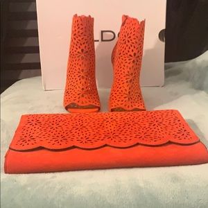 ALDO Shoes & matching  bag (Bought separately)